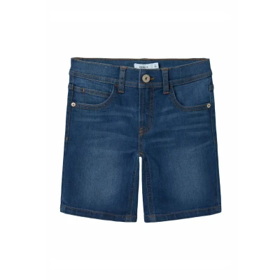 Afbeelding van Name It Silas Slim Denim Short Junior Maat 122