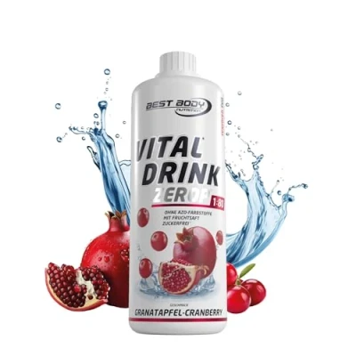 Afbeelding van Best Body Nutrition Fid41576 Low Carb Vital Shake Granaatappel/cranberry dieet 1 l