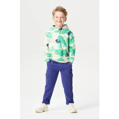 Afbeelding van Noppies Trui Lynden Leaf pattern Off white Maat 92