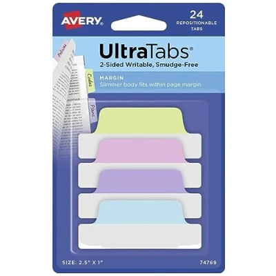 Afbeelding van Avery, Plakbriefje, Plakstrips