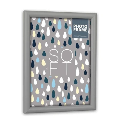 Afbeelding van ZEP Kunststof Fotolijst Soft Grijs voor foto formaat 15x20 cm MZ668G