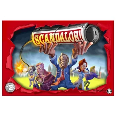 Afbeelding van Scandaloh Bordspel Engelstalige Editie Megacorpin Games