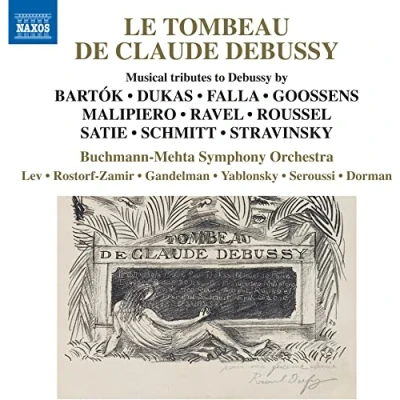 Afbeelding van Tomer Lev Sharon Rostorf Zamir Janna Gandelman Le Tombeau De Claude Debussy (CD)