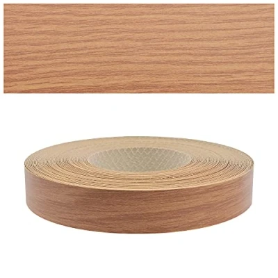 Afbeelding van Mprofi MT® (5 m rol) zangbanden van melamine, melamine band, zelfklevend, opstrijkbaar, eiken, berg, licht, 22 mm