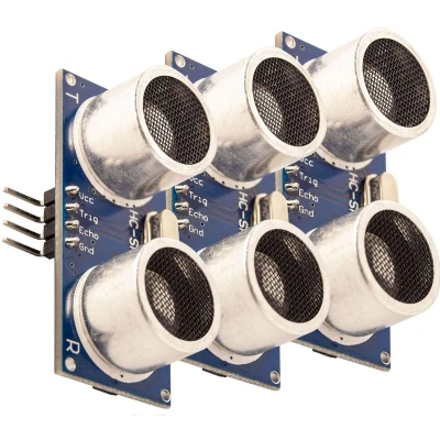 Afbeelding van AZDelivery 3 x HC SR04 Ultrasone Module Rangefinder Sensor compatibel met Arduino en Raspberry Pi inclusief E Book!