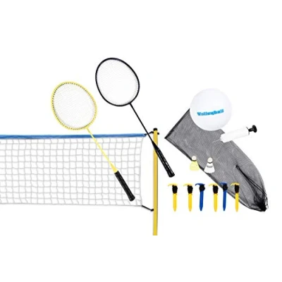 Afbeelding van Volleybal En Badmintonset