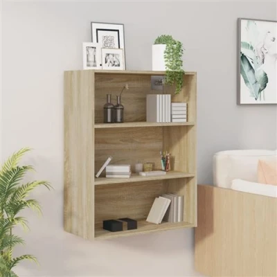 Afbeelding van Hangkast 69,5x32,5x90 cm sonoma eikenkleurig