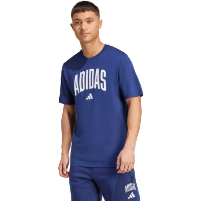 Afbeelding van adidas T shirt graphique pour homme adulte Collegiate Lineage 2XL Bleu foncé