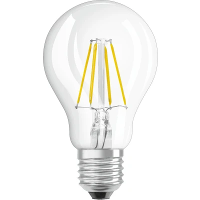 Afbeelding van Ledvance Classic LED E27 Peer Filament Helder 4W 470lm 840 Koel Wit Vervangt 40W