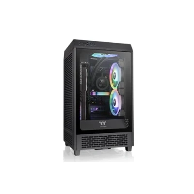 Afbeelding van Thermaltake The tower 200 Mini PC behuizing Zwart