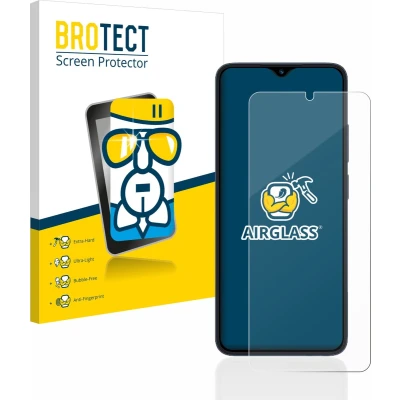 Afbeelding van BROTECT Screenprotector voor Xiaomi Redmi 12C Folie Beschermfolie Beschermglas transparant