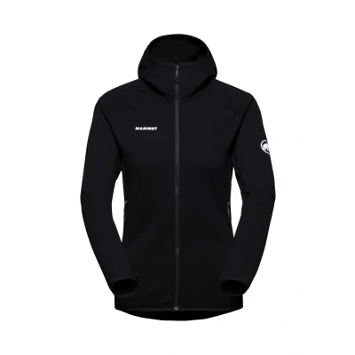Afbeelding van Mammut Aconcagua Ml Damesjas met capuchon, middenlaag, dames, zwart.
