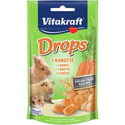 Afbeelding van Vitakraft Knaagdier Drops Konijnensnack Wortel
