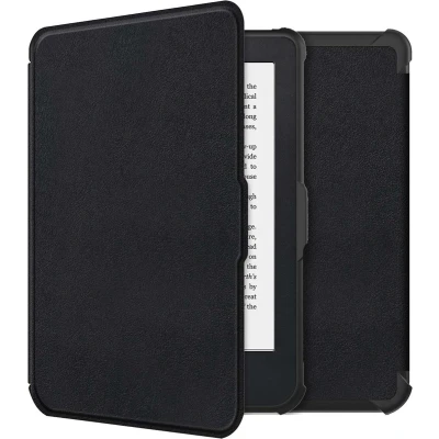 Afbeelding van Hoesje geschikt voor Kobo Clara 2E E reader iMoshion Slim Soft Case Bookcase Ook Tolino Shine 4 Zwart