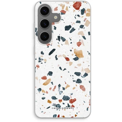 Afbeelding van Case Company® hoesje geschikt voor Samsung Galaxy S24 Terrazzo N4 Soft Cover Telefoonhoesje Bescherming aan alle Kanten en Schermrand