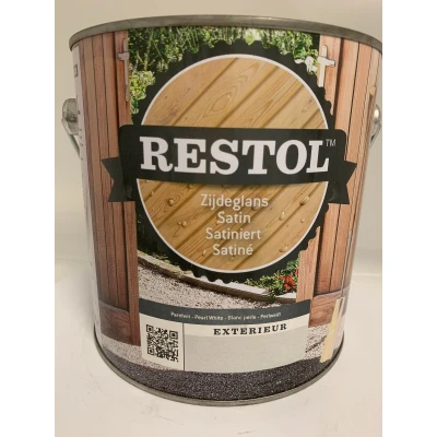 Afbeelding van Restol Houtolie Zijdeglans Naturel UV Extra 2,5 liter