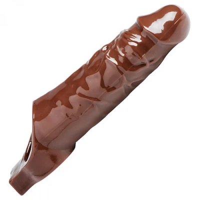 Afbeelding van Realistische Penis Sleeve Bruin