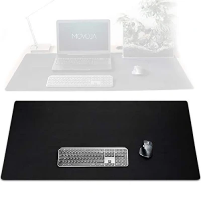 Afbeelding van MOVOJA XXL muismat 1200 x 600 mm, extra groot, gaming muismat, verbetert snelheid en precisie, geoptimaliseerd voor alle sensoren, antislip, bureauonderlegger,