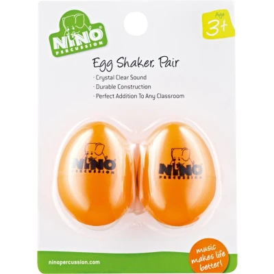 Afbeelding van Meinl Egg Shaker Set NINO540OR 2, Orange, 2 pcs