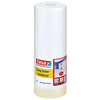Afbeelding van Tesa 4368 easycover universeel licht geel 33m x 1800mm