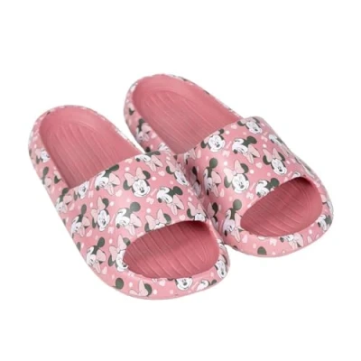 Afbeelding van Slippers voor Kinderen Minnie Mouse Roze Schoenmaat 32 33