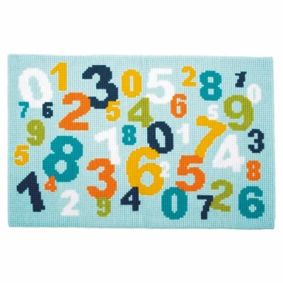 Afbeelding van Kruissteektapijt kit Cijfers Vervaco PN 0150971