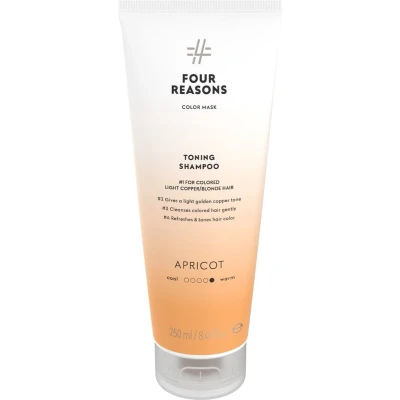 Afbeelding van Four Reasons Toning Shampoo Apricot 250ml