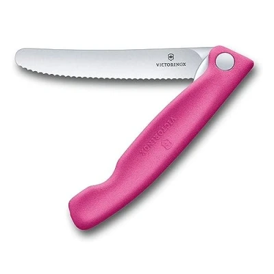 Afbeelding van Victorinox Inklapbaar kartelmes Roze
