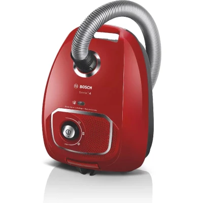Afbeelding van Bosch BGLS4X201 Serie 4 Stofzuiger met zak Rood