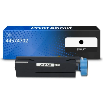 Afbeelding van Huismerk OKI 44574702 Toner Zwart