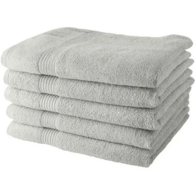 Image de Lot de 5 Draps Bain TODAY 70x130 cm 100% Coton Craie