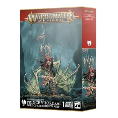 Afbeelding van Warhammer Age of Sigmar Soulblight Gravelords: Prince Vhordrai Lord / Crimson Keep