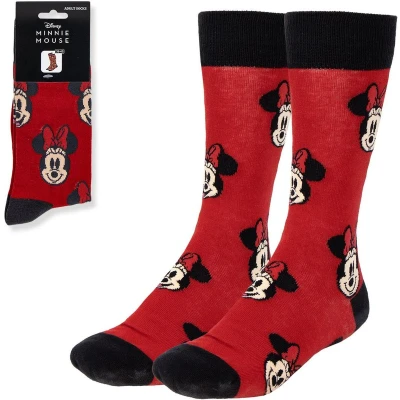 Afbeelding van Sokken Minnie Mouse Rood (36 43)