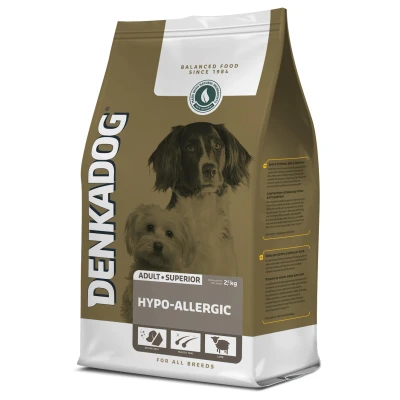 Afbeelding van Denkadog Superior Hypo Allergic Lam&amp;Rijst Hondenvoer 2.5 kg