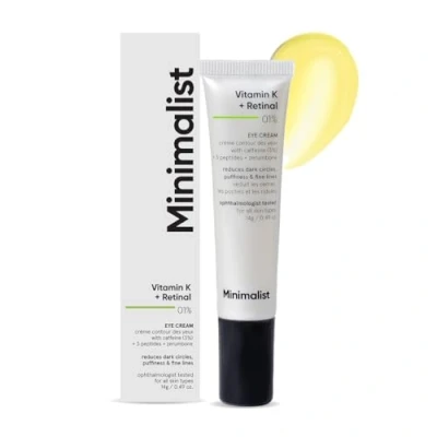Afbeelding van Minimalist 1% Vitamine K + Retinal Eye Cream