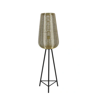 Afbeelding van Adeta vloerlamp Ø37x135 cm goud