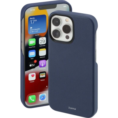 Afbeelding van Hama Cover Magcase Finest Sense Voor Apple Iphone 13 Pro Blauw