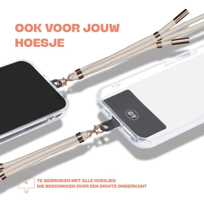 Afbeelding van Casetastic Wrist band Cord Pale White