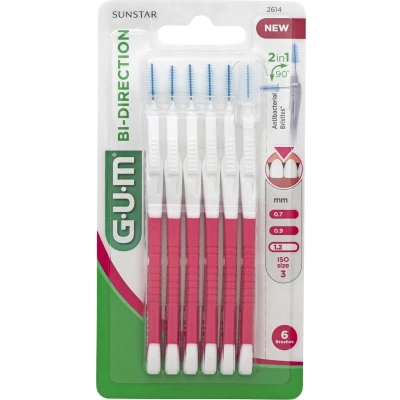 Afbeelding van 4x GUM Bi Directions 1,2 mm 6 stuks