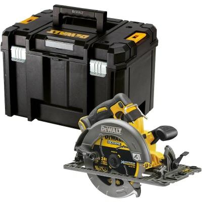 Image de DEWALT DCS579NT XJ Scie circulaire sans fil 54V XR FLEXVOLT 61mm 190mm compatible avec le rail de guidage dans une valise TSTAK