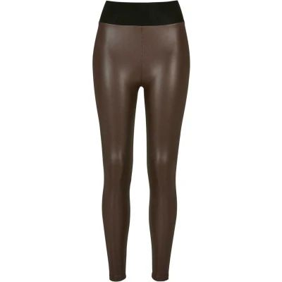 Afbeelding van Urban Classics Legging, Dames, Maat: 3XL, Brown