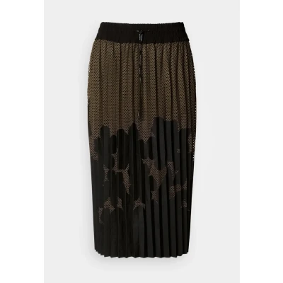 Afbeelding van Marc Cain Plooirok, Dames, Maat: 38, Olive drab