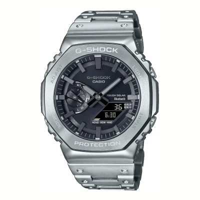 Afbeelding van Casio heren Classic horloge GM B2100D 1AER in de kleur Donkergrijs