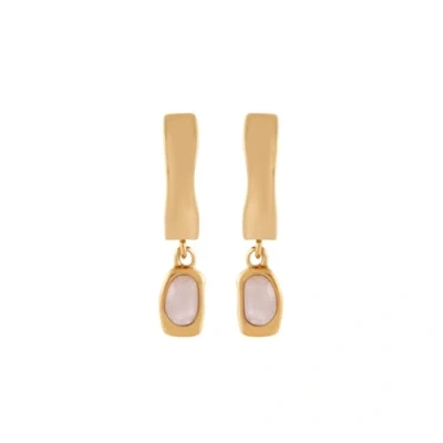 Afbeelding van Skagen ANJA Oorbellen goldcoloured, Dames, Maat: One Size, Gold/coloured
