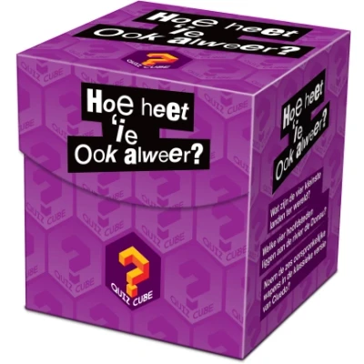 Afbeelding van Quiz Cube: Hoe Heet &#039;ie Ook Alweer (NL)