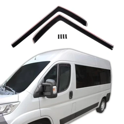 Afbeelding van J&amp;J AUTOMOTIVE GP winddeflector voor Fiat Ducato vanaf bouwjaar 2006 2 delig