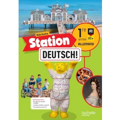Afbeelding van NACHSTE STATION DEUTSCH 1RE ANNEE LIVRE ELEVE