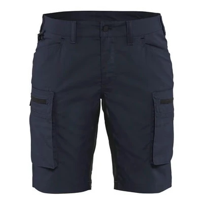 Image de Short services stretch femme marine foncé/noir