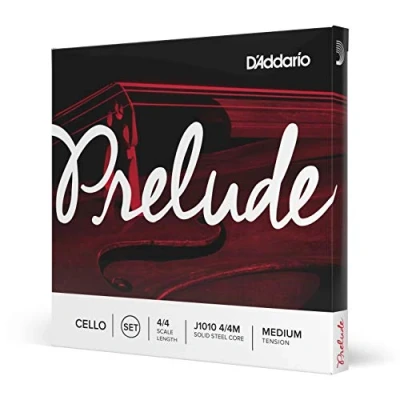 Afbeelding van D&#039;Addario J1010 4/4M Prelude cello snaren set Medium