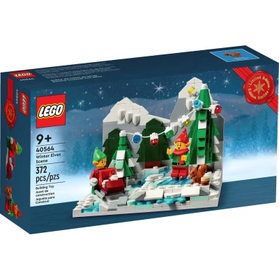 Afbeelding van LEGO Wintertafereel met elfen 40564